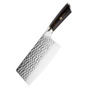 Hammer Pattern Forging Kitchen Knife Household 6-piece (Option: Kitchen knife)