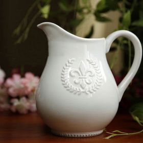 Mediterranean Word Mother's Milk Kettle Ceramic Vase Decorative Ornaments (Option: LS1860 Pot)